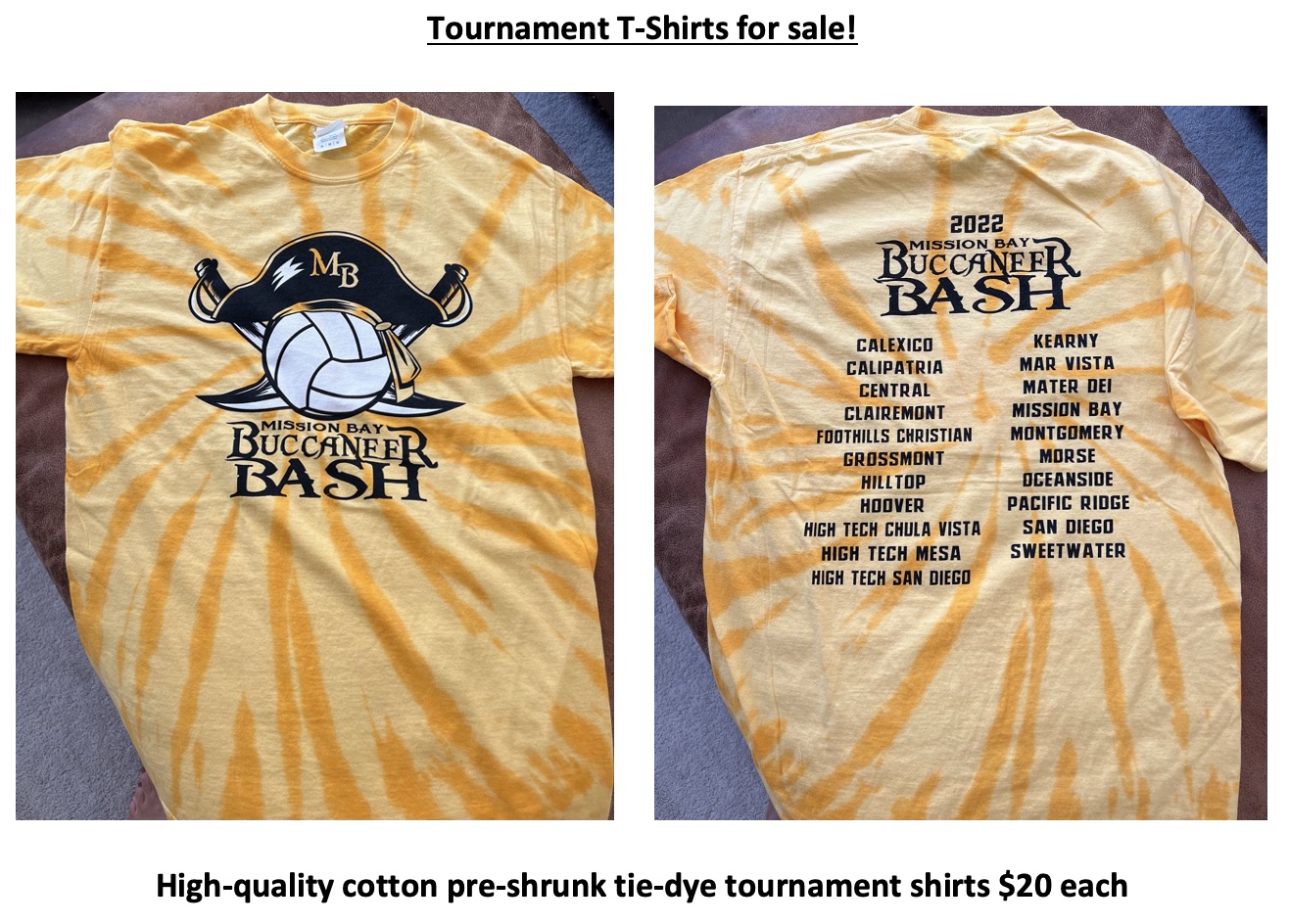 2022 Tournament Buccaneer Bash